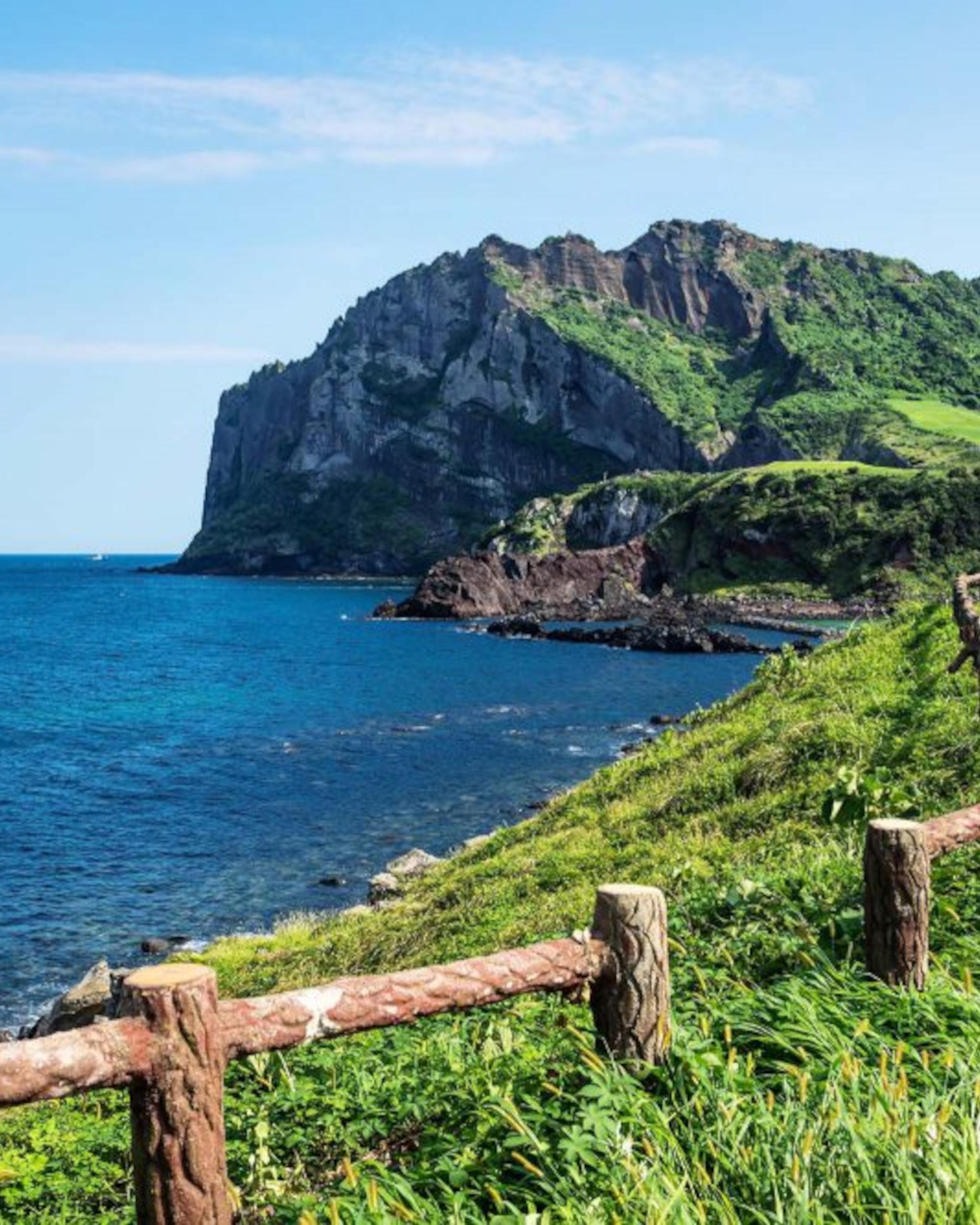 Jeju coastline